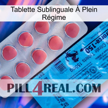 Tablette Sublinguale À Plein Régime new14